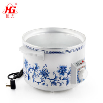 Multipurpose white ceramic inner pot Slow Cooker multipurpose electric stew pot